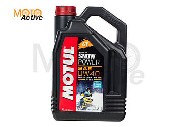 Моторное масло Snowpower 4T 0w40 4л