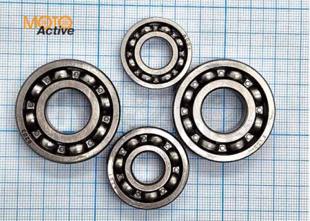 Подшипники КПП (комплект) 4T 139FMB, 147FMH, 152FMH 50-110сс (003362)