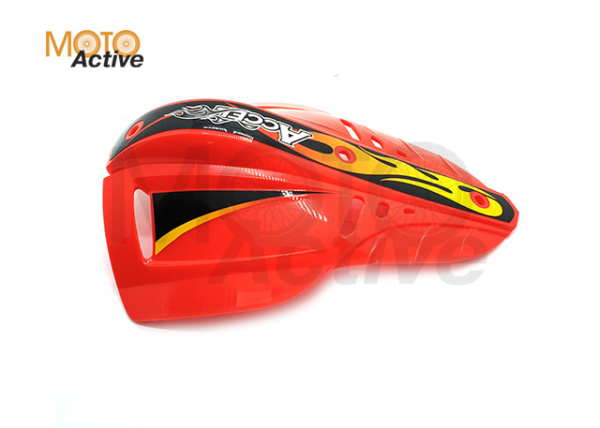 Защита рук с пластиковыми щитками ACCEL HGS-01 ACCEL 22.2 мм (красная)