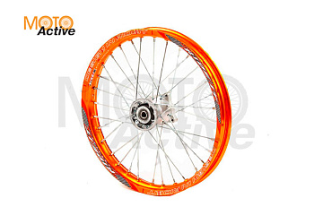 Диск кросс 17" Алюминиевый (1,60-R17 d=15mm) оранжевый