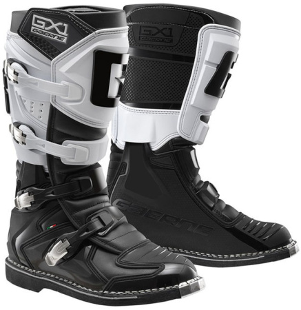 Мотоботы Gaerne GX-1 Goodyear (черно-белые)