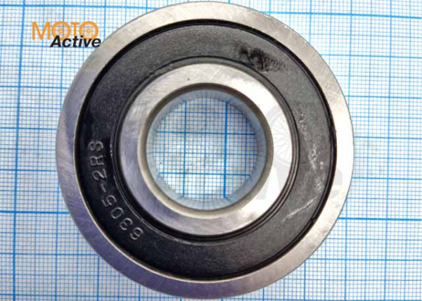 Подшипник 6305 25х62х17 вала дифференциала мотоблока -2RS  "HRB"