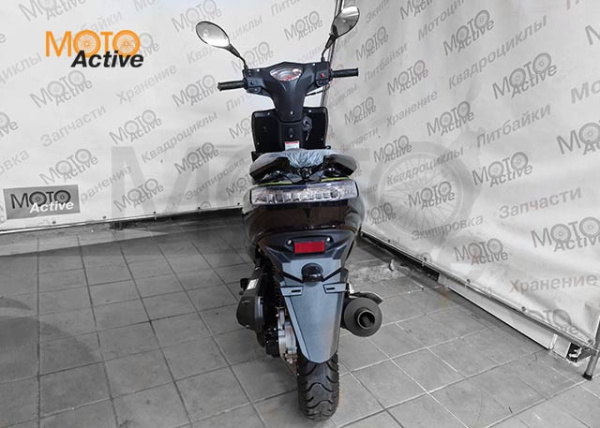 Скутер Regulmoto EAGLE 50 (LJ50QT-3L) колёса R12, Чёрный