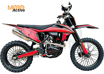 Эндуро / кроссовый мотоцикл BSE T4 Red (ZS172FMM-5)