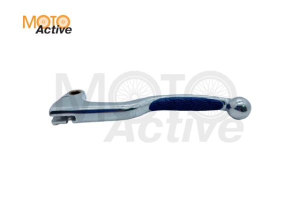 Рычаг сцепления с силиконовой вставкой ACCEL YZ125/250 00-14 KX125 05-07 250F 05-20 синий