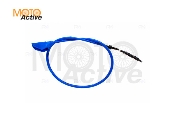 Трос сцепления 990 130 NIBBI 4T (Cross CB ) возд.охлаждение (L990 мм, общая длина 1120 мм) (Синий)