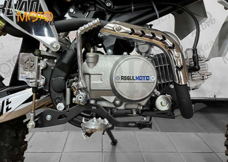 Питбайк Regulmoto FIVE EA 17/14 (полуавтомат КПП) серый-черный