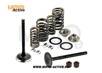 Клапаны впуск выпуск ремкомплект YX140 (X150) верхний стартер