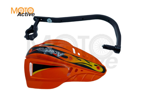 Защита рук с пластиковыми щитками ACCEL HGS-02 28.6мм (оранжевая)