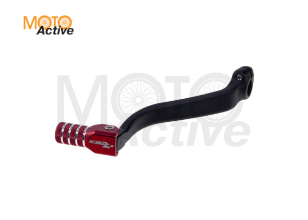 Рычаг переключения передач R-TECH SUZUKI RMZ450 08-22 красный/черный (R-LEVC00RMZ05)
