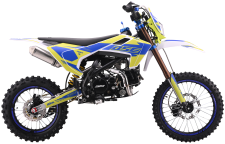 Питбайк BSE MXH 150 RAPT Green\Blue