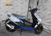 Скутер Regulmoto EAGLE 50 (LJ80QT-3L) колёса R12, Белый/синий