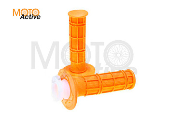 Ручки руля GEL оранжевые