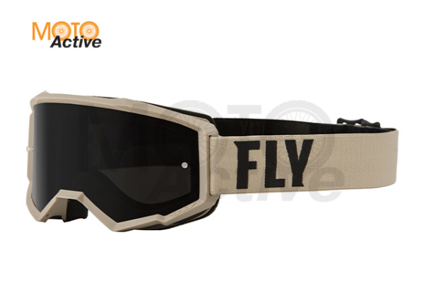 Очки для мотокросса FLY RACING FOCUS SAND (2022) коричневые