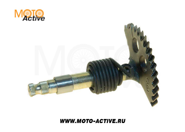 Вал кикстартера с сектором 161QMK 200cc с реверсом