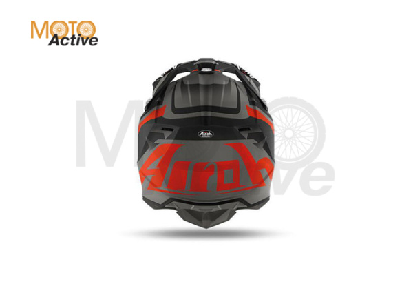 Кроссовый шлем Airoh Wraap Sequel Orange Matt