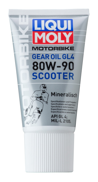 Масло трансмиссионное Liqui Moly Racing Scooter Gear Oil 80W-90 (мин) 0,15л