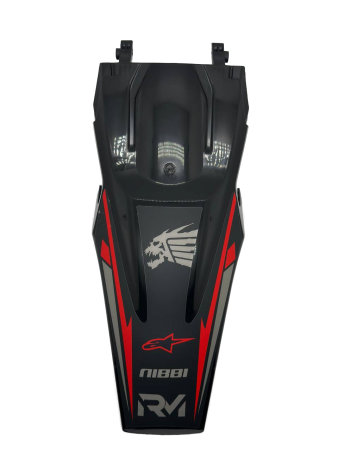 Крыло заднее Regulmoto Legend 300, Dyna(черный,красный)