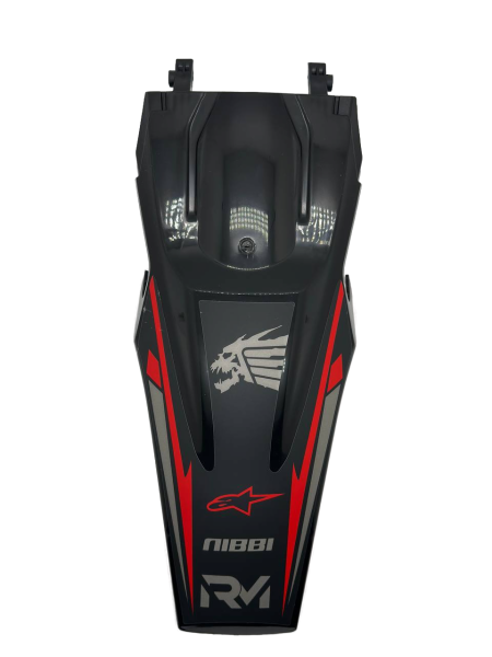 Крыло заднее Regulmoto Legend 300, Dyna(черный,красный)