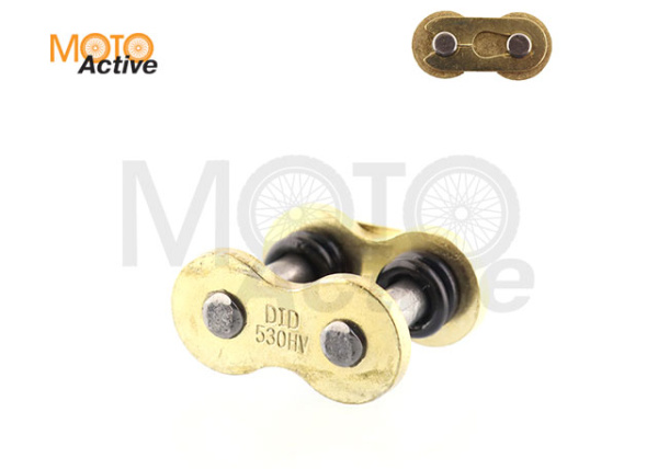Замок цепи 530HV сальниковый, GOLD "DID"