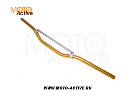 Руль Aluminium открытый желтый