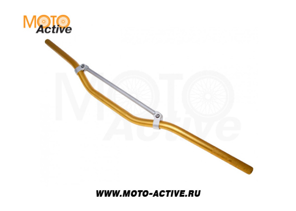 Руль Aluminium открытый желтый