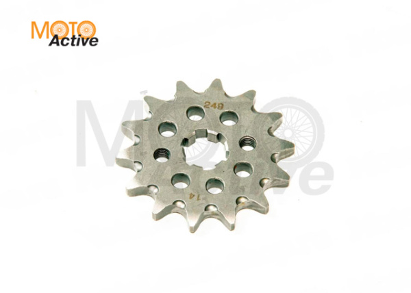 Звезда ведущая (420-14) 17мм X-TECH сталь 20CrMnTi, с самоочисткой