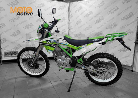 Кроссовый мотоцикл WELS MX250RL (Зеленый)