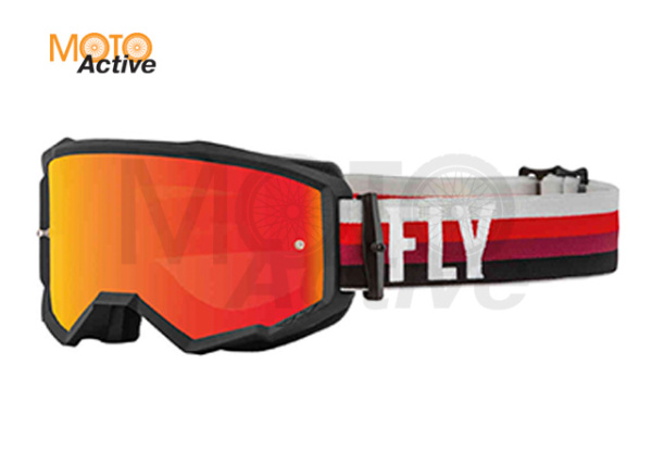 Очки для мотокросса FLY RACING ZONE (2022) черный/красный