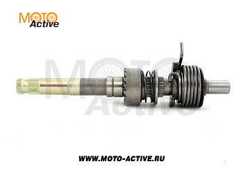 Вал кикстартера в сборе KAYO двиг. YX140 см3 (P040173) CN