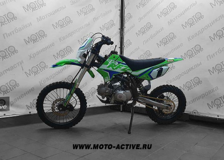 Питбайк APOLLO RFZ START 125 LЕ 17х14 ( Зеленый/GREEN)