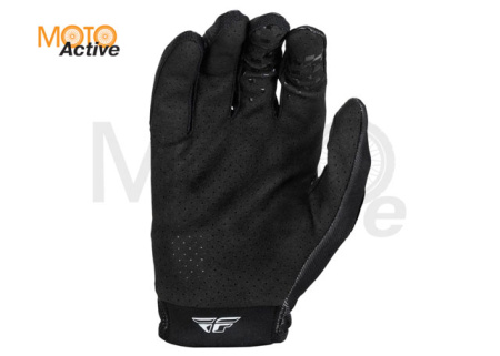 Перчатки FLY RACING LITE ROCKSTAR, черный/золотой