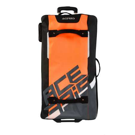 Сумка дорожная на колёсах Acerbis VOYAGER Orange/Grey, (105 литров)