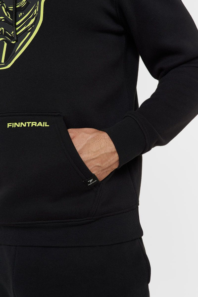 Худи Finntrail Helmet 6817 BlackYellow