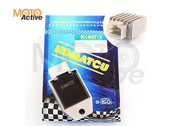 Реле зарядки DIO, TB 50/60, AD50, JOG, ALPHA, TTR, ATV 50-125, 139QMB, 152QMI, 157QMJ "KOMATCU"