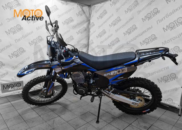 Мотоцикл REGULMOTO Sport-003 PR 300 (балансир, с ПТС)) синий