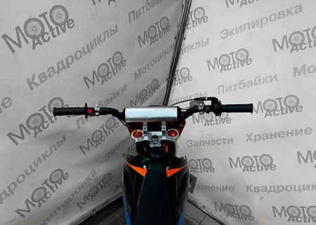 Питбайк Regulmoto SPITFIRE PRO 19/16, 140cc (черный-оранжевый)