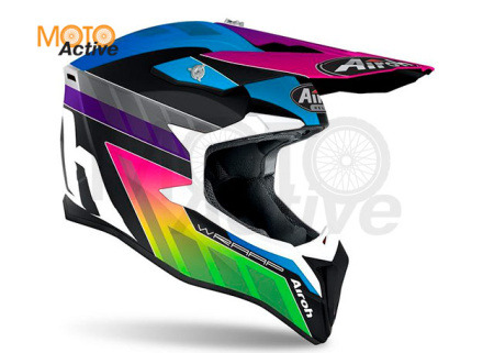 Кроссовый шлем Airoh Wraap Prism Matt матовый