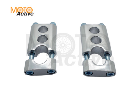 Крепление руля 22мм Питбайк высокие (стойки руля)