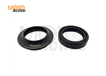 Комплект сальник   пыльник 37x50x11 / 37x50.3/51x13 пер. амортизатора YCF SPIII, T2, TTR250 SM-PARTS