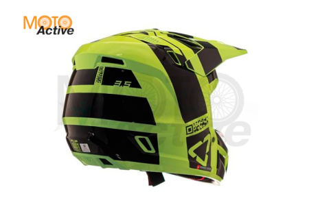 Кроссовый шлем с очками Leatt 3.5 V24 Citrus