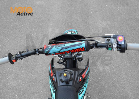 Питбайк Regulmoto SEVEN MEDALIST 17/14 (черный/синий)