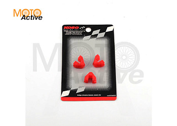 Слайдеры скользители Honda DIO AF34 (тюнинг, красные) (Тайвань) "KOSO"