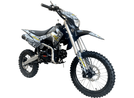 Питбайк BSE EX-125e 17/14 Max13 White Yellow