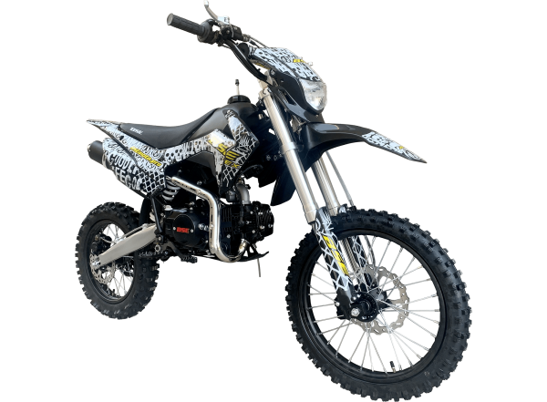 Питбайк BSE EX-125e 17/14 Max13 White Yellow Питбайк BSE EX-125e 17/14 Max13 White Yellow