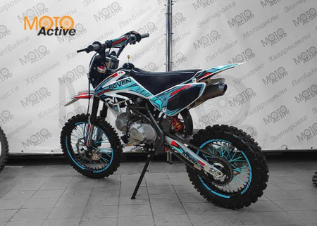 Питбайк Regulmoto SEVEN MEDALIST 17/14 (синий/красный)