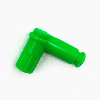 Свечной колпачок для питбайка, силикон - зеленый
