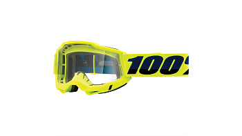 Очки 100% Accuri 2 Goggle Fluo Yellow / Clear Lens