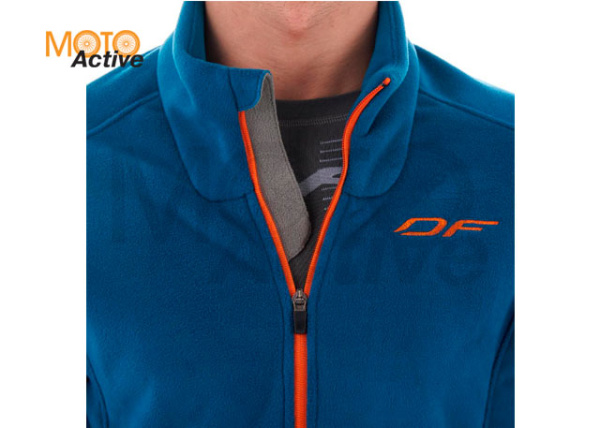 Мужская флисовая кофта Level Dragonfly Blue Orange