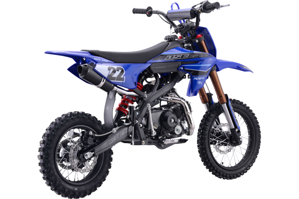 Питбайк BSE NEW ERA 110e 14/12 Blue Reed (Полуавтоматическая КПП) semi auto